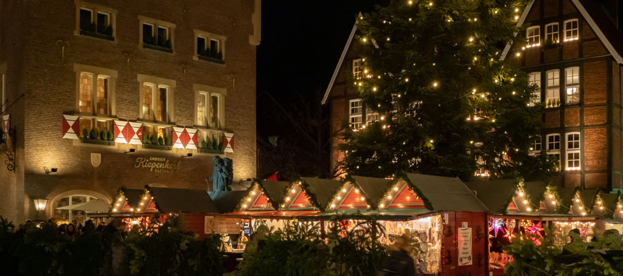 Stadt Münster - Weihnachtsmarkt - Kiepenkerl