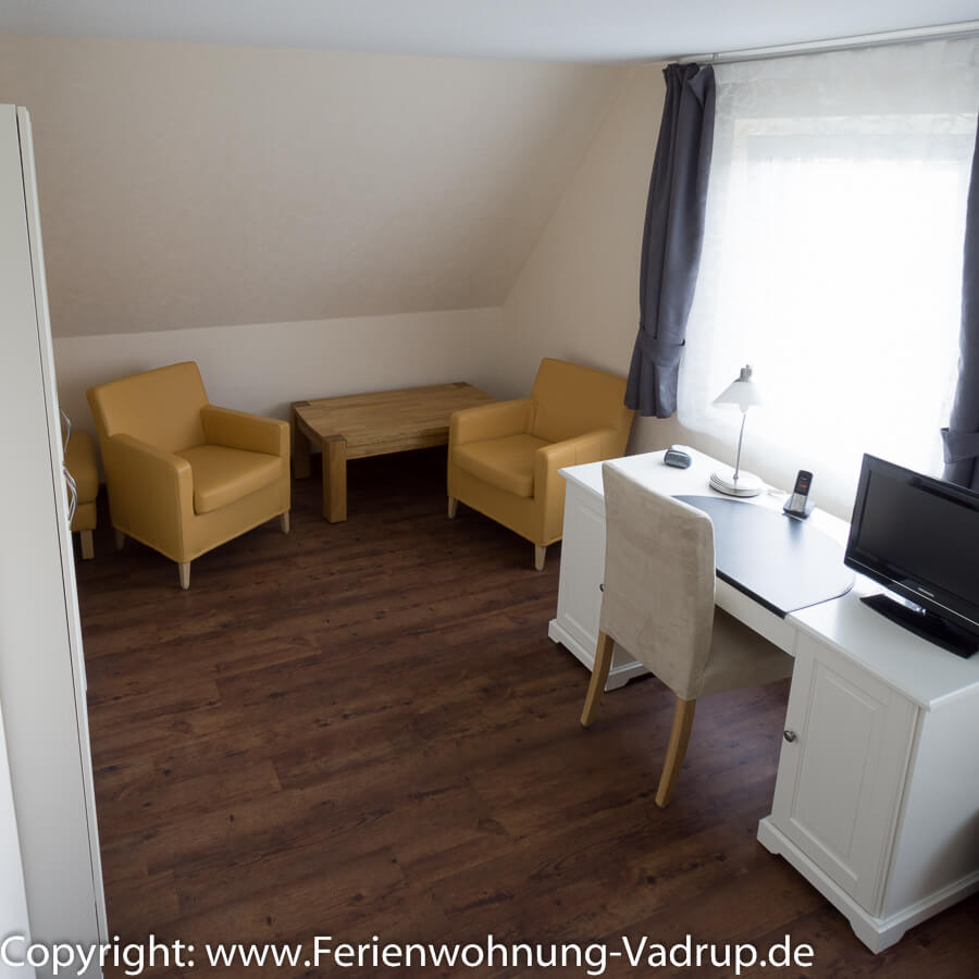 Ferienwohnung Vadrup (Tintrup) - Doppelzimmer - Wohnen