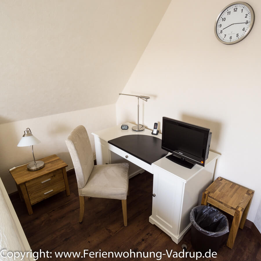 Ferienwohnung Vadrup (Tintrup) - Einzelzimmer - Arbeiten